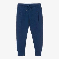 Molo Boys Blue Organic Cotton Joggers