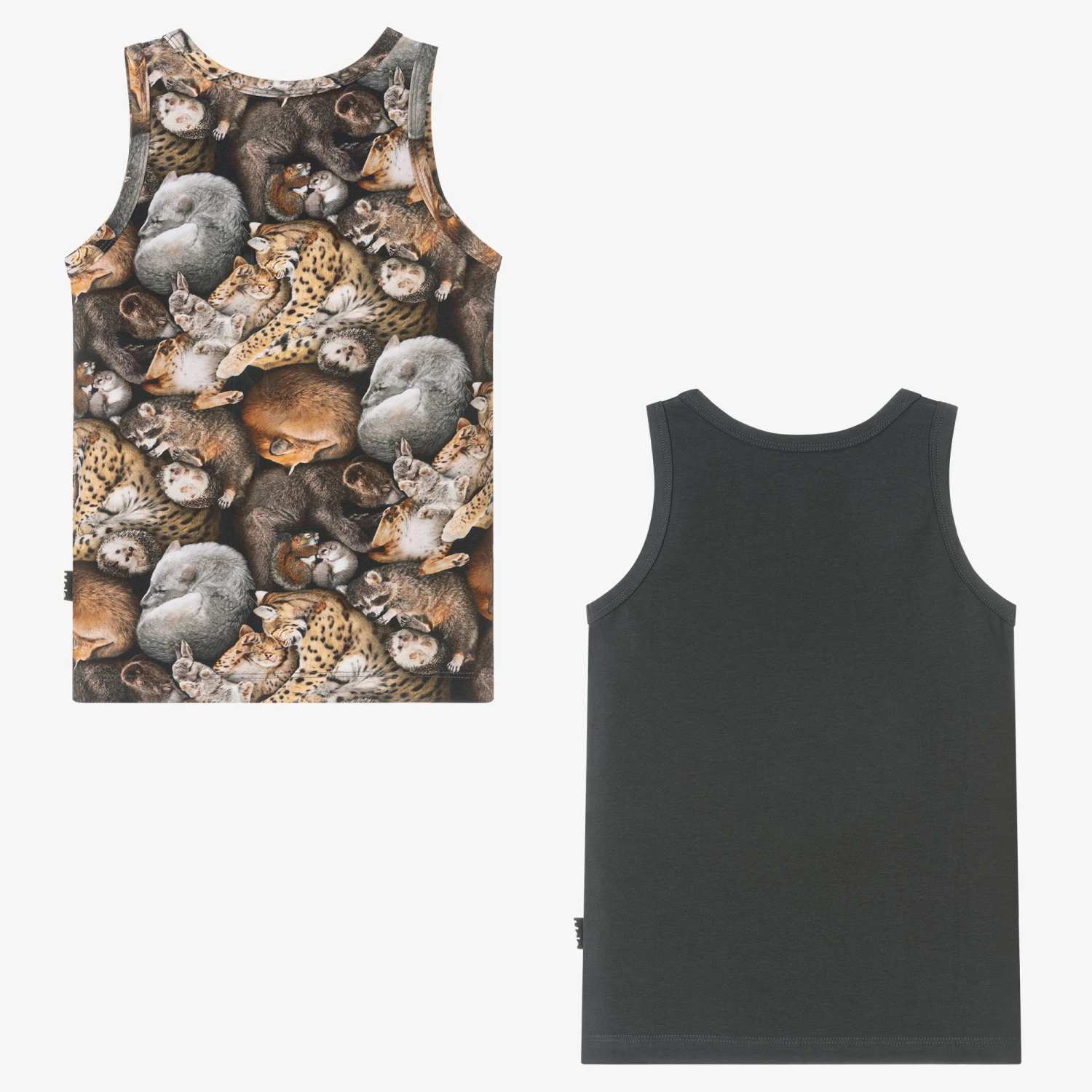 Molo Boys Cotton Vests (2 Pack) 2 Molo Boys Cotton Vests (2 Pack) - Image 2