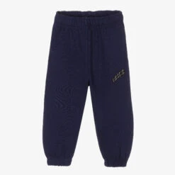Molo Boys Navy Blue Cotton Joggers