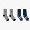 Molo Grey & Blue Socks (2 Pack)
