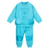 Moschino Baby Blue Cotton Logo Tracksuit
