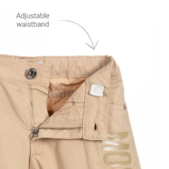 Moschino Kid-Teen Boys Beige Cotton Trousers -The Little Outfit Sales Store moschino boys beige cotton trousers 356531 6b18b7f2989232b1b032f9e18801faf5c09b6e22