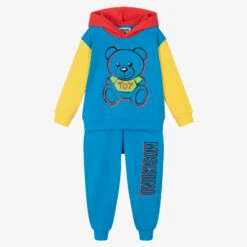 Moschino Kid-Teen Colourblock Logo Tracksuit