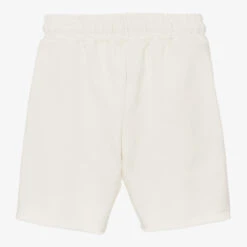 MSGM Ivory Cotton Logo Shorts -The Little Outfit Sales Store msgm ivory cotton logo shorts 490333 cc6caaed1c5196c48ff3066d6e8317c1a96f1ada