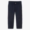 Naturino Boys Navy Blue Cotton Trousers