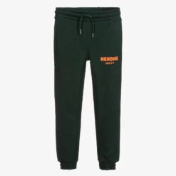 NIK&NIK Green & Orange Cotton Joggers