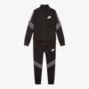 Nike Boys Black Logo Tracksuit