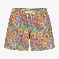 Olga Valentine Boys Sunburst Swim Shorts