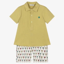Paloma De La O Boys Lollipop Shorts Set