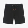 Parajumpers Boys Black Cotton Jersey Shorts