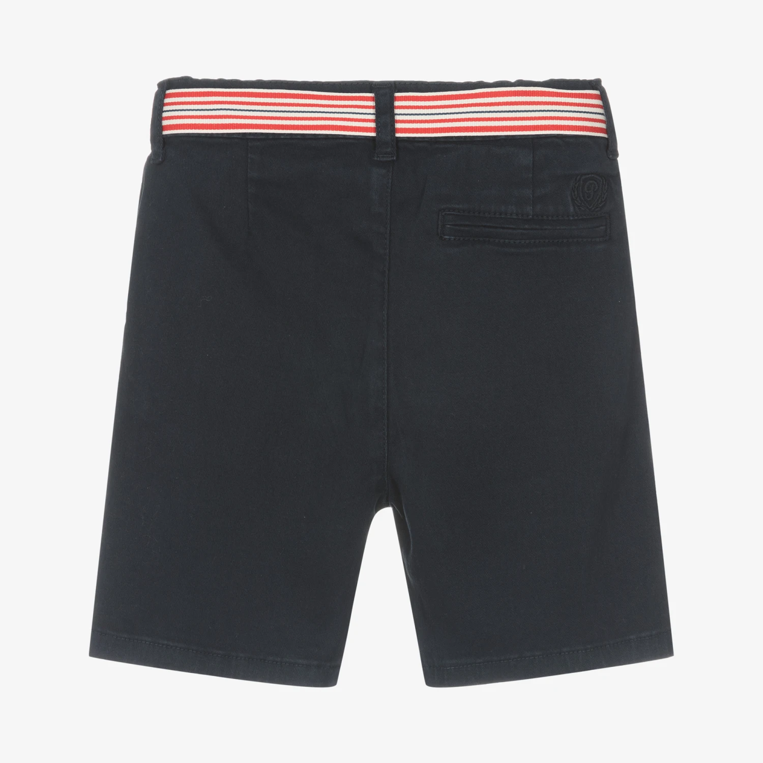 Patachou Boys Blue Cotton Bermuda Shorts 2 Patachou Boys Blue Cotton Bermuda Shorts - Image 2