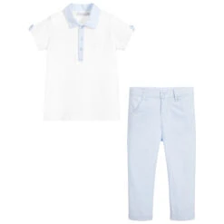 The Little Outfit Sales Store -The Little Outfit Sales Store patachou boys blue white trousers set 284854 4949b33eae6c8461d633fd5fa57c8bc6de8a6454