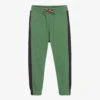Paul Smith Junior Boys Green Cotton Joggers
