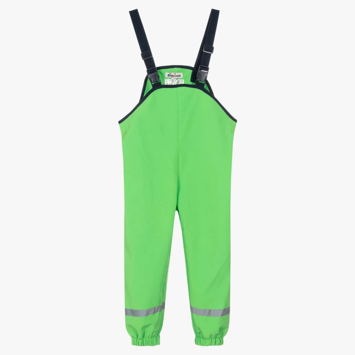 Playshoes Green Splash Dungarees 3 Playshoes Green Splash Dungarees - Image 3