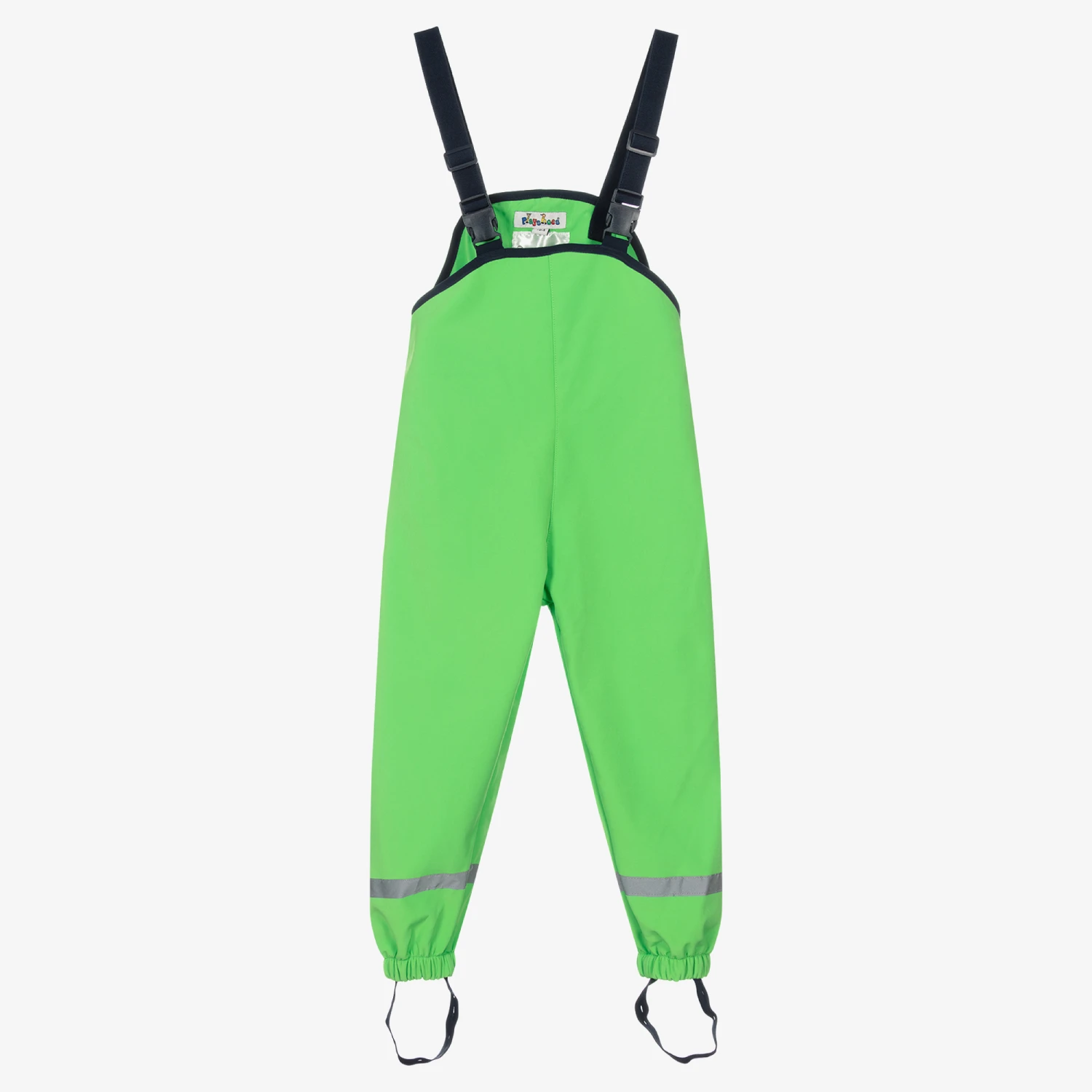 Playshoes Green Splash Dungarees 1 Playshoes Green Splash Dungarees
