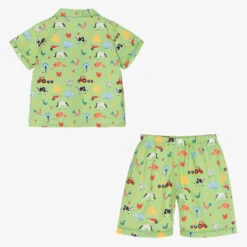 Powell Craft Green Farmyard Short Pyjamas -The Little Outfit Sales Store powell craft green farmyard short pyjamas 478644 2f86485b5dd42aa0eba2d0c36d7391eceee878ca