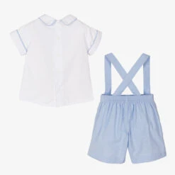 Pretty Originals Boys White & Blue Smocked Shorts Set -The Little Outfit Sales Store pretty originals boys white blue smocked shorts set 491736 e71ffdb9b05aa7a72591c5763696004434530620