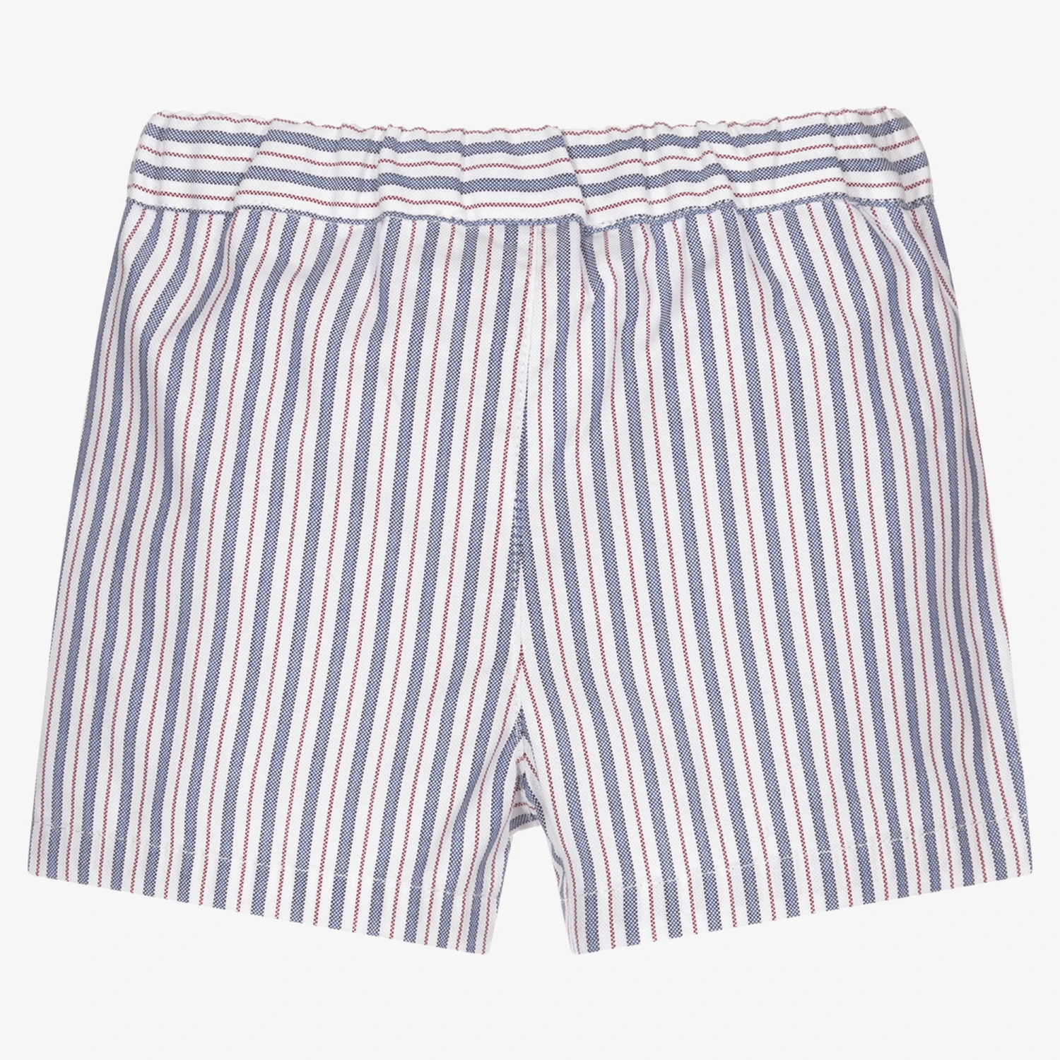 Pureté Du... Bébé Boys Blue Striped Shorts 2 Pureté Du... Bébé Boys Blue Striped Shorts - Image 2