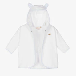 Pureté Du... Bébé White & Blue Towelling Bathrobe -The Little Outfit Sales Store purete du bebe white blue towelling bathrobe 507348 5a79e24bb54d607ec7b5218c487426ca06571729