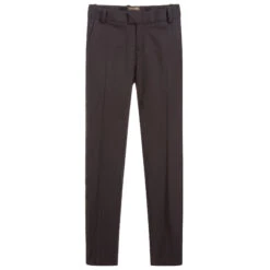 Roberto Cavalli Boys Black Tuxedo Trousers