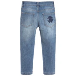 Roberto Cavalli Boys Blue Denim Jeans -The Little Outfit Sales Store roberto cavalli boys blue denim jeans 301123 08807ad075a3dbfbd6679815f77aeaecac1a0115