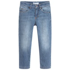 Roberto Cavalli Boys Blue Denim Jeans