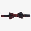 Romano Red & Blue Bow Tie (10cm)