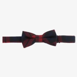 Romano Red & Blue Bow Tie (10cm)