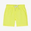 Stella Cove Boys Neon Yellow Swim Shorts