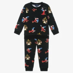 Stella McCartney Kids Black Disney Fantasia Tracksuit