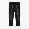 Stella McCartney Kids Black Organic Cotton Joggers