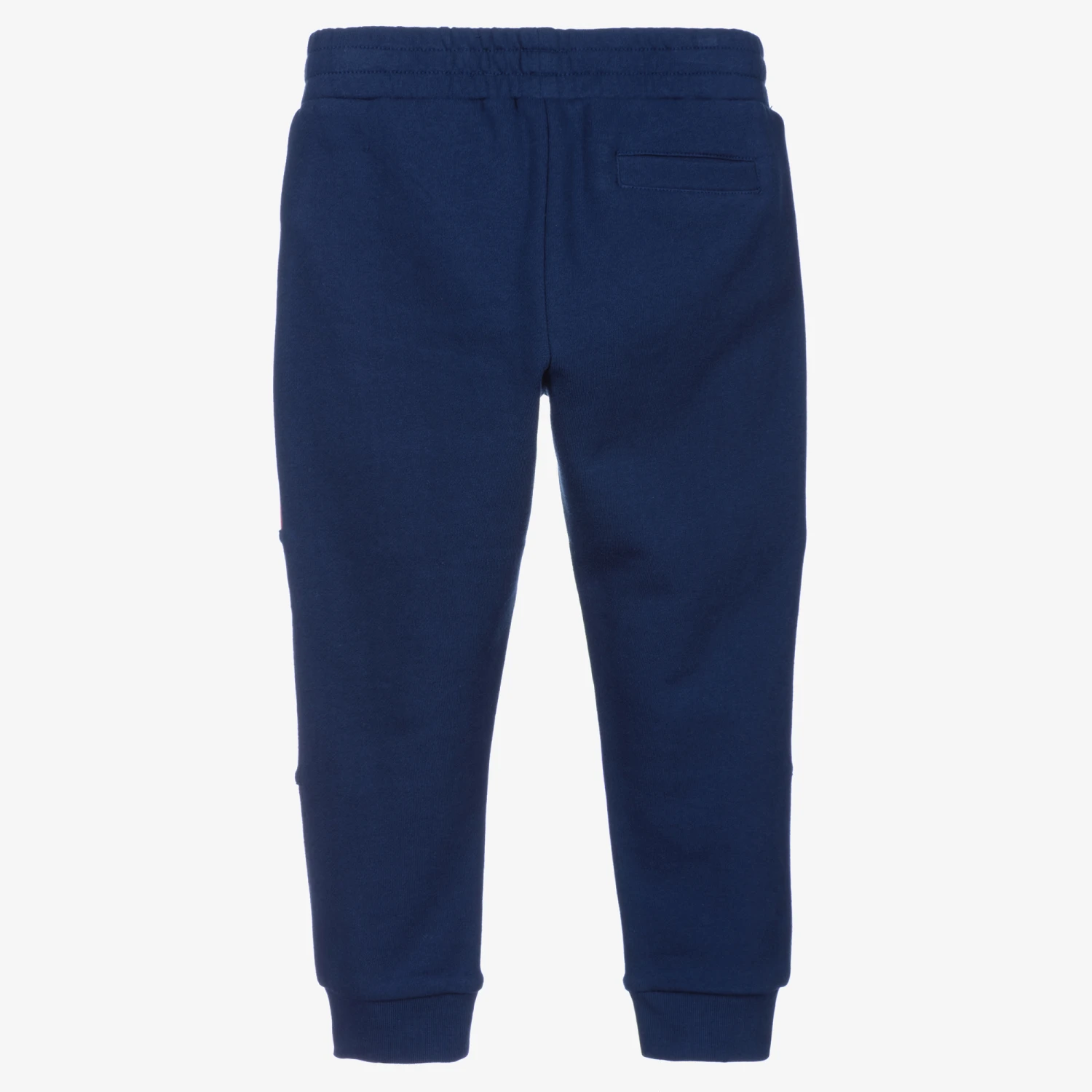 Stella McCartney Kids Blue Organic Cotton Joggers 2 Stella McCartney Kids Blue Organic Cotton Joggers - Image 2