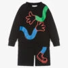 Stella McCartney Kids Boys Black Organic Cotton Short Tracksuit