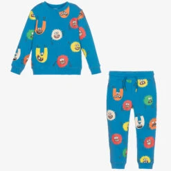 Stella McCartney Kids Boys Blue Monster Tracksuit -The Little Outfit Sales Store stella mccartney kids boys blue monster tracksuit 453961 c8868c74e198b87e2d482ca3f21dd780ed84dada