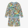 Stella McCartney Kids Boys Blue Organic Cotton Short Tracksuit
