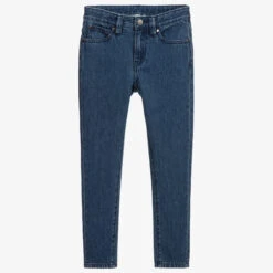 Stella McCartney Kids Boys Blue Slim Fit Denim Jeans