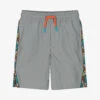 Stella McCartney Kids Boys Grey Logo Sports Shorts
