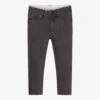 Stella McCartney Kids Boys Grey Slim-Fit Denim Jeans