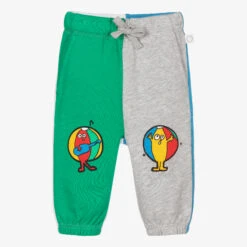 Stella McCartney Kids Cotton Colourblock Joggers