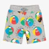 Stella McCartney Kids Grey Organic Cotton Shorts