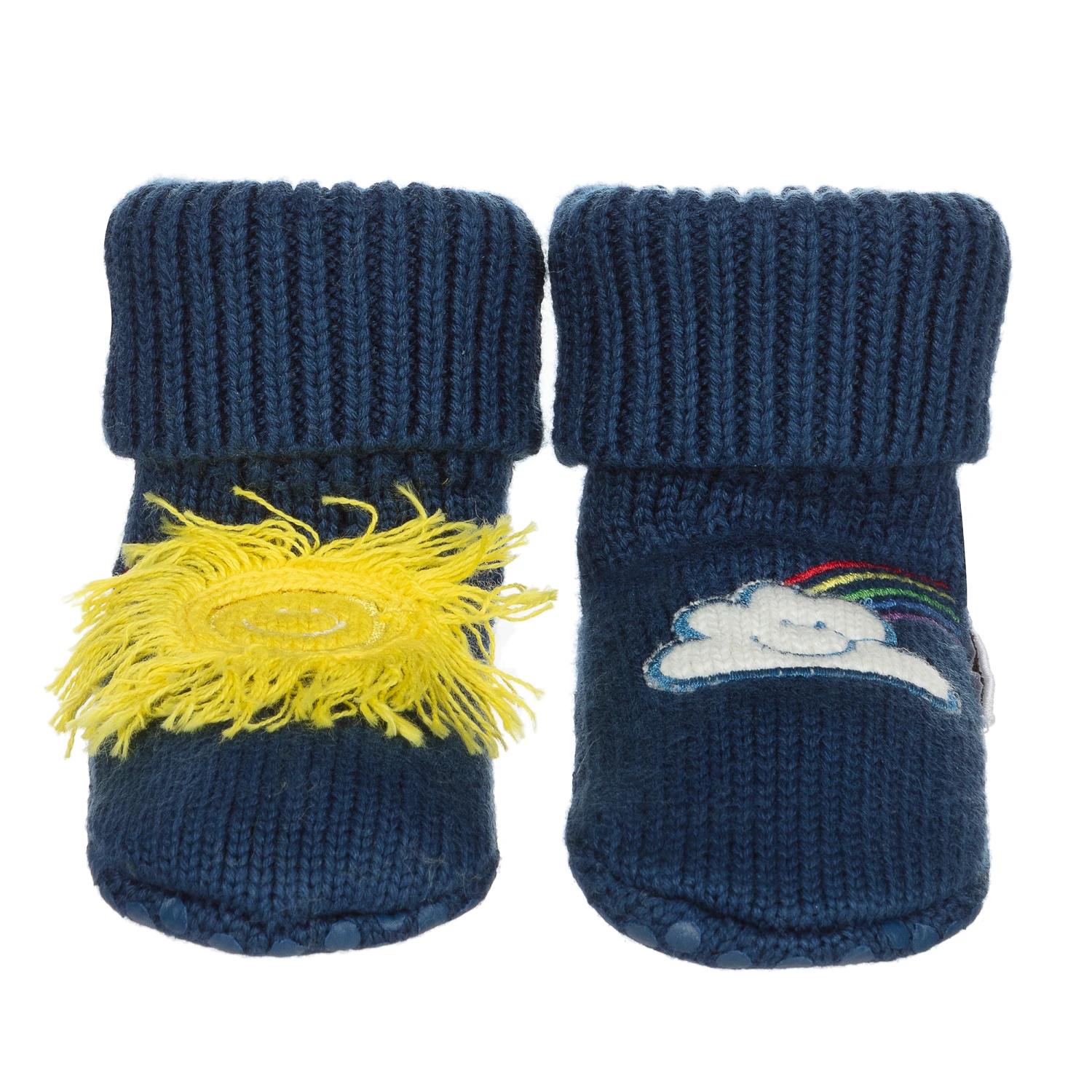 Stella McCartney Kids Yellow Hat & Blue Booties Set 3 Stella McCartney Kids Yellow Hat & Blue Booties Set - Image 3