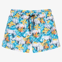 Sunuva Boys Blue Rhino Swim Shorts