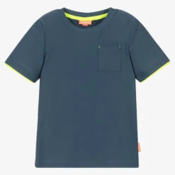 Sunuva Boys Blue & Yellow Swim Top (UPF 50+)