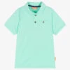 Sunuva Boys Green Beach Polo Shirt