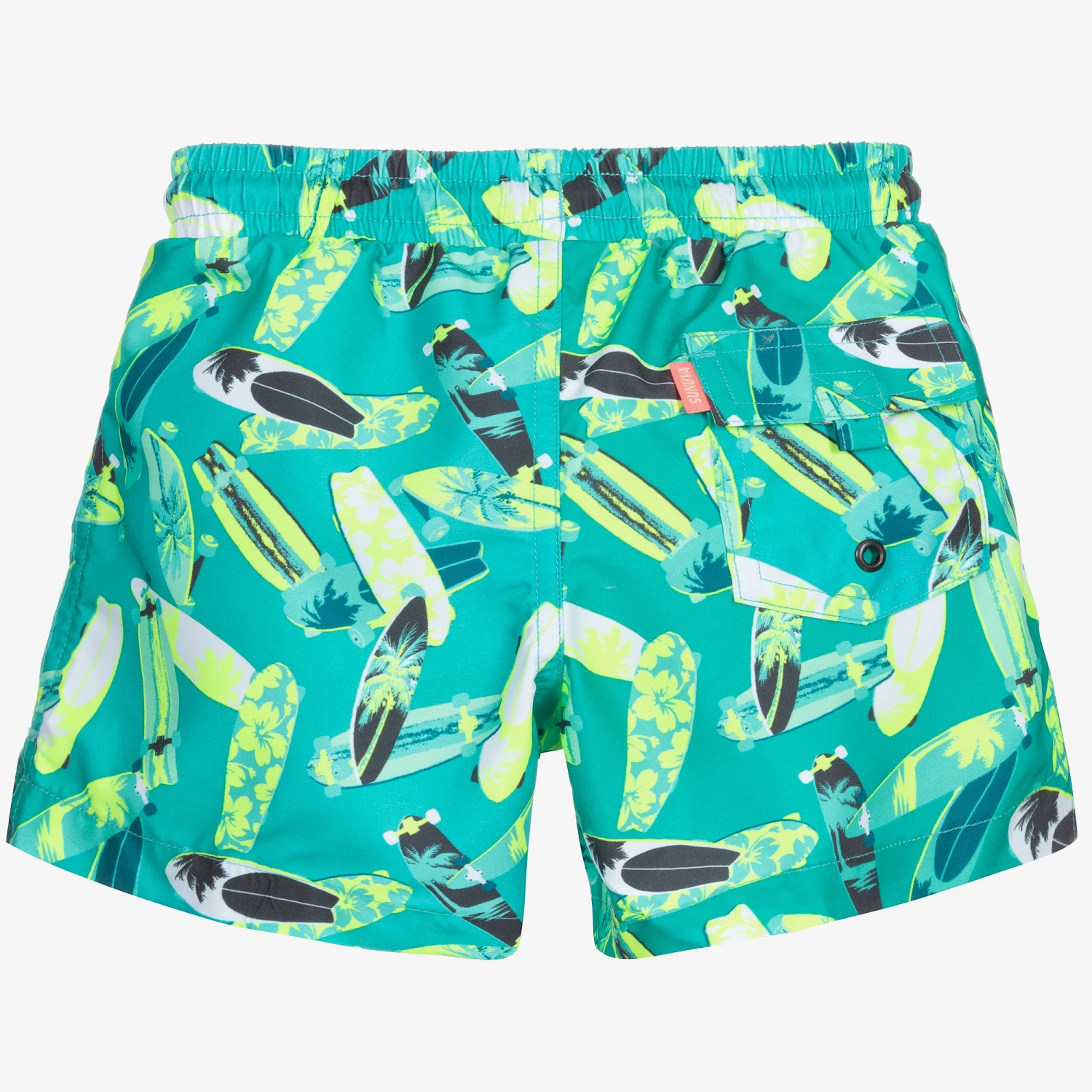 Sunuva Teal Blue Swim Shorts (UPF50+) 3 Sunuva Teal Blue Swim Shorts (UPF50+) - Image 3