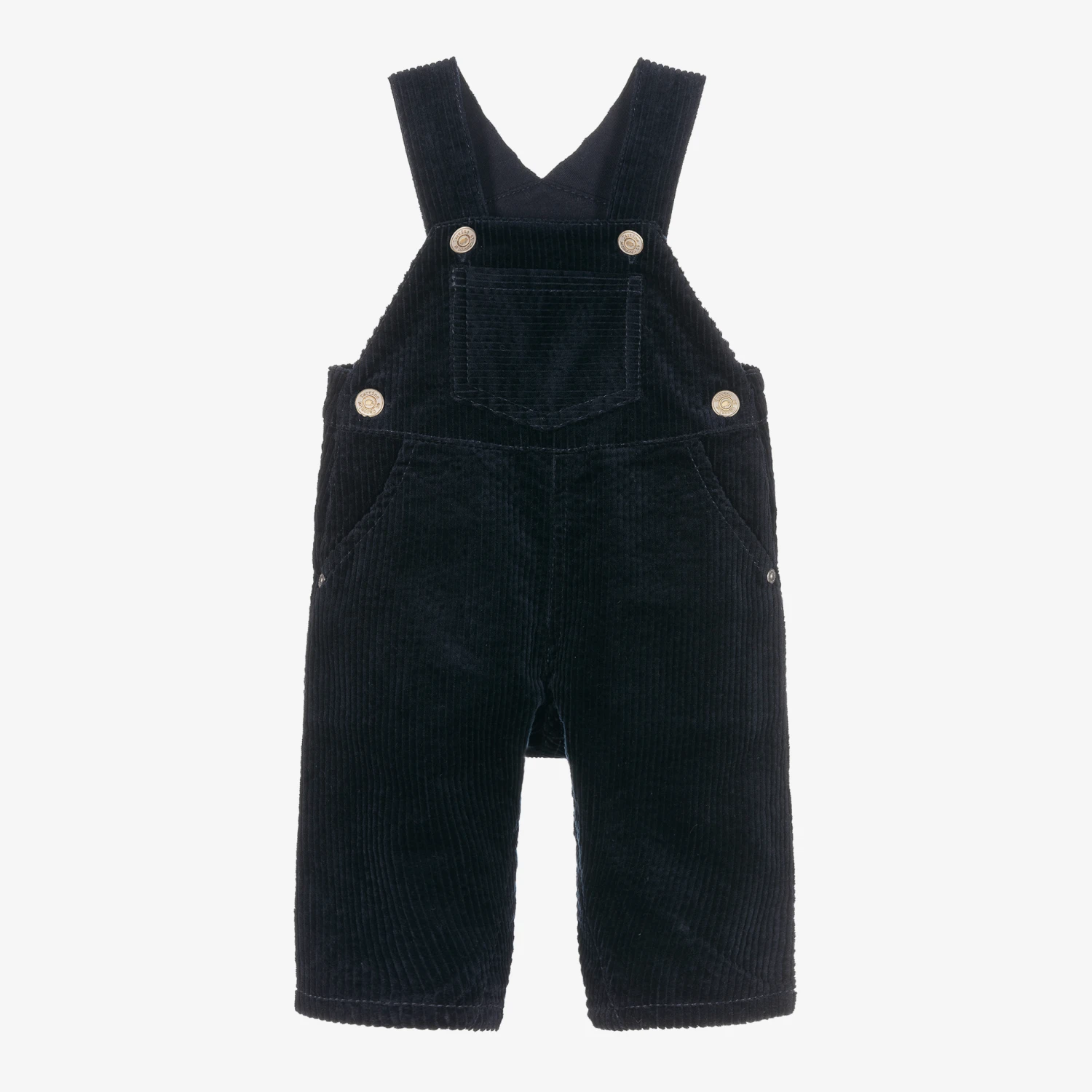 Tartine Et Chocolat Boys Blue Corduroy Dungarees 1 Tartine Et Chocolat Boys Blue Corduroy Dungarees