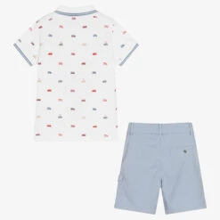Tartine Et Chocolat Boys White & Blue Shorts Set -The Little Outfit Sales Store tartine et chocolat boys white blue shorts set 425780 18dde17e5a04f6db03ede20ce3ab35e480bcfe7b