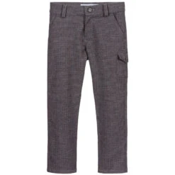 Tartine Et Chocolat Grey Check Trousers