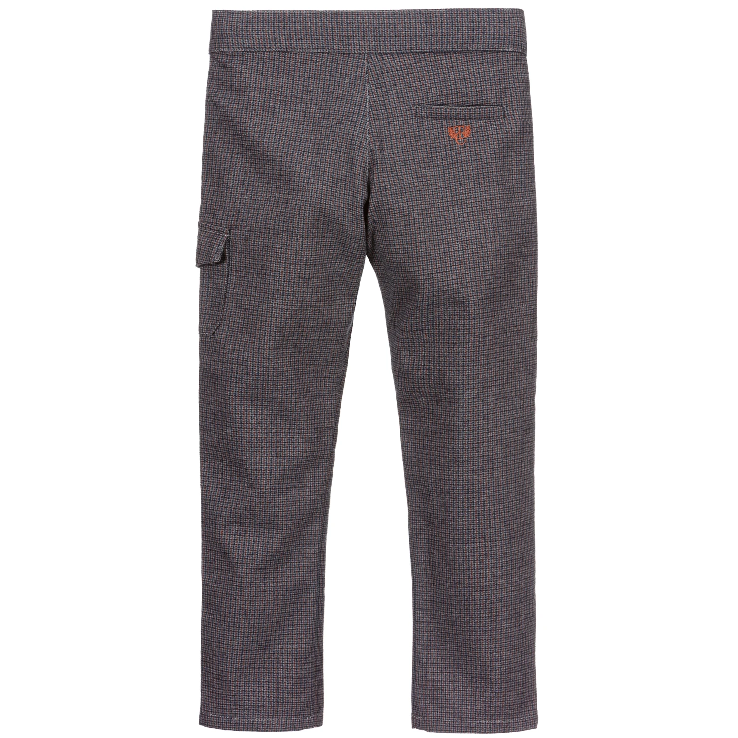 Tartine Et Chocolat Grey Check Trousers 3 Tartine Et Chocolat Grey Check Trousers - Image 3
