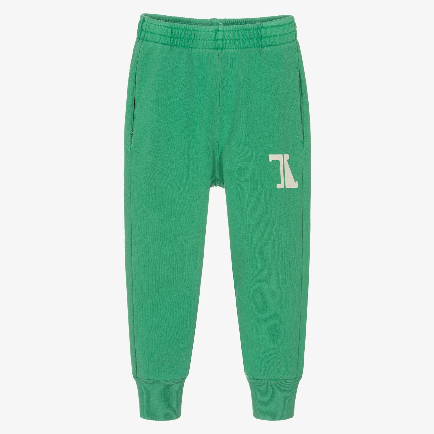 The Animals Observatory Green Cotton Logo Joggers 1 The Animals Observatory Green Cotton Logo Joggers